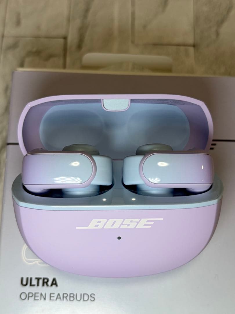 【極美品】Bose Ultra Open Earbuds チルドライラック