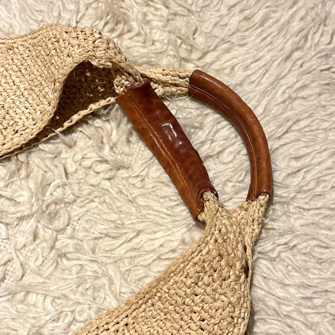 HELEN KAMINSKI ヘレンカミンスキー　トートバッグ　カゴ　軽い　革