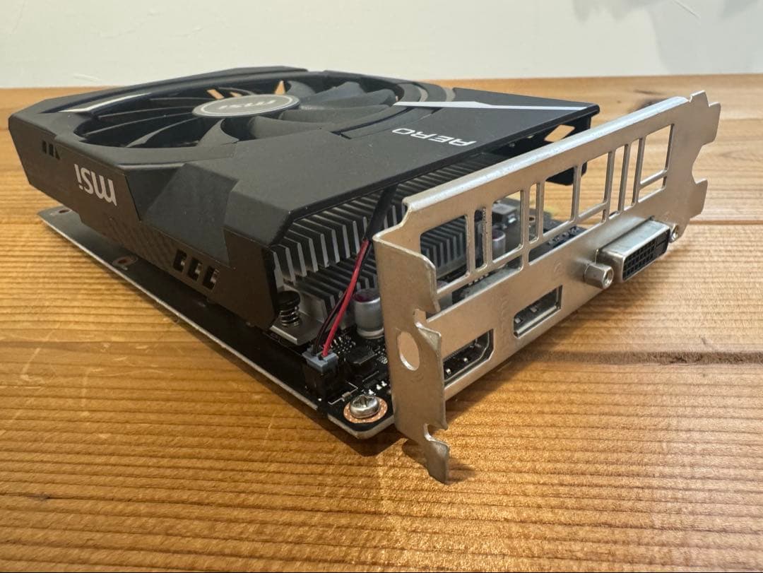 グラフィックボード・グラボ・ビデオカード MSI GeForce GTX 1650 AERO ITX 4G