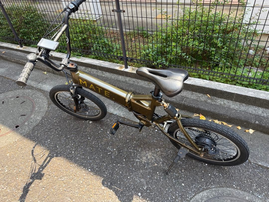 MATE CITY プラス電動アシスト自転車 ゴールデンオリーブ