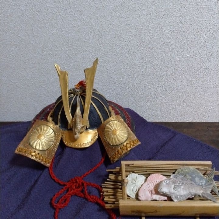男の子五月人形と兜