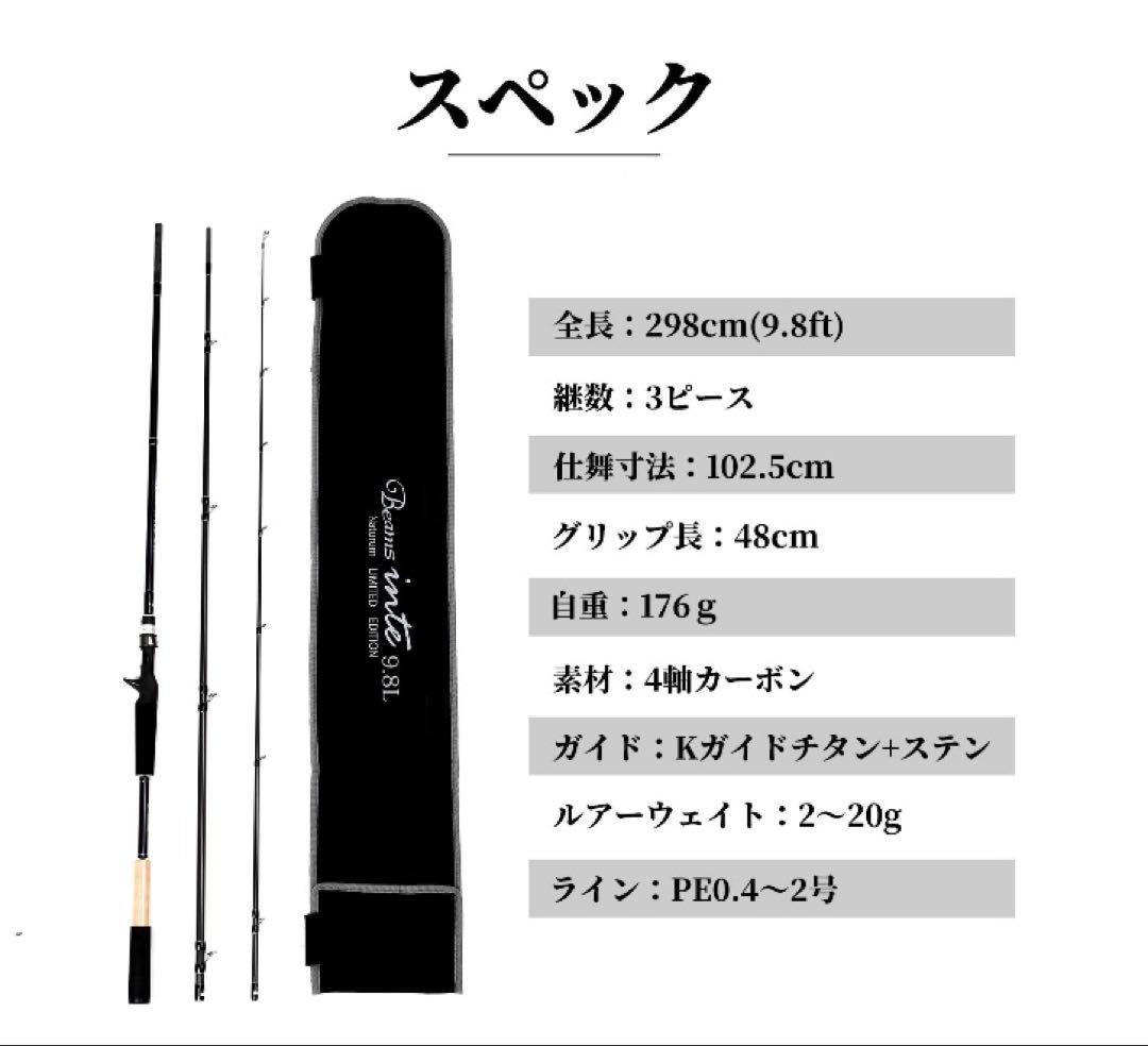 【希少】フィッシュマン　Beams inte9.8L ナチュラム限定