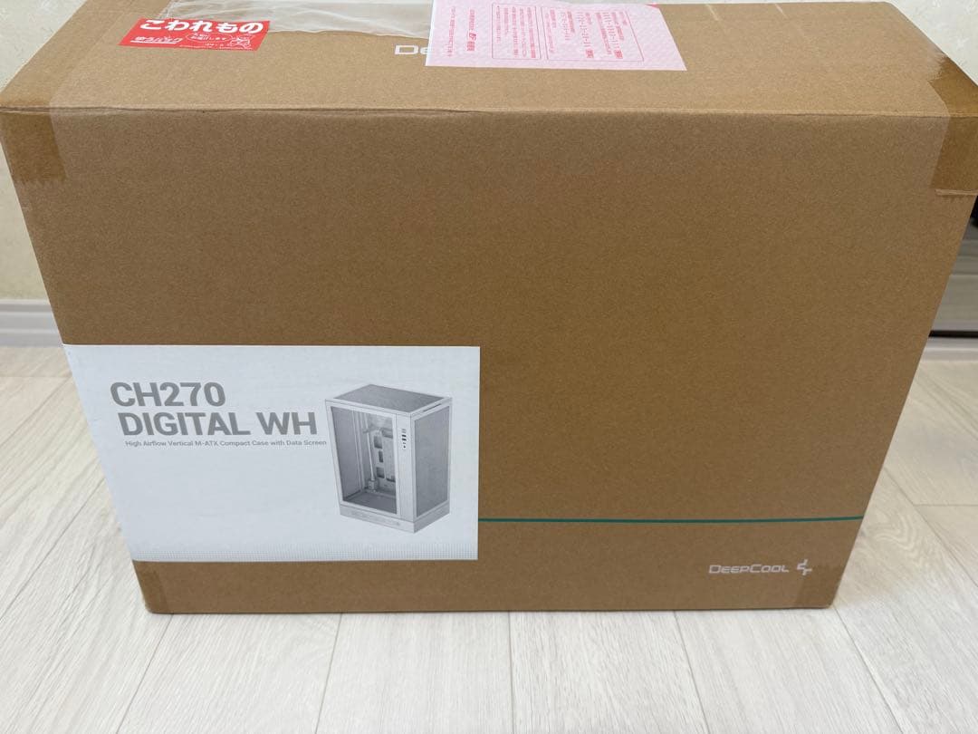 DEEPCOOL CH270 DIGITAL WH MATXケース