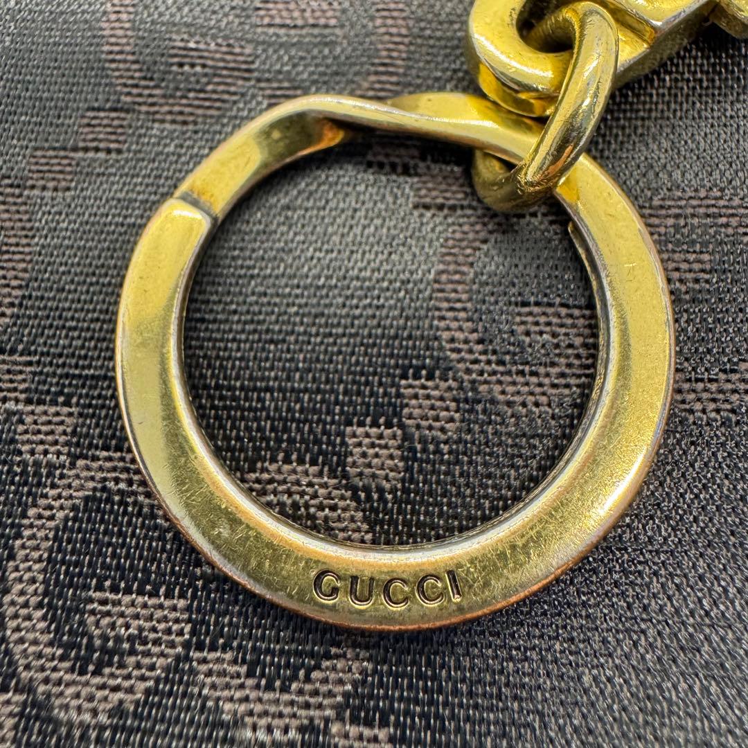 GUCCI グッチ キーホルダー カラビナ キーリング バッグチャーム 箱 付属