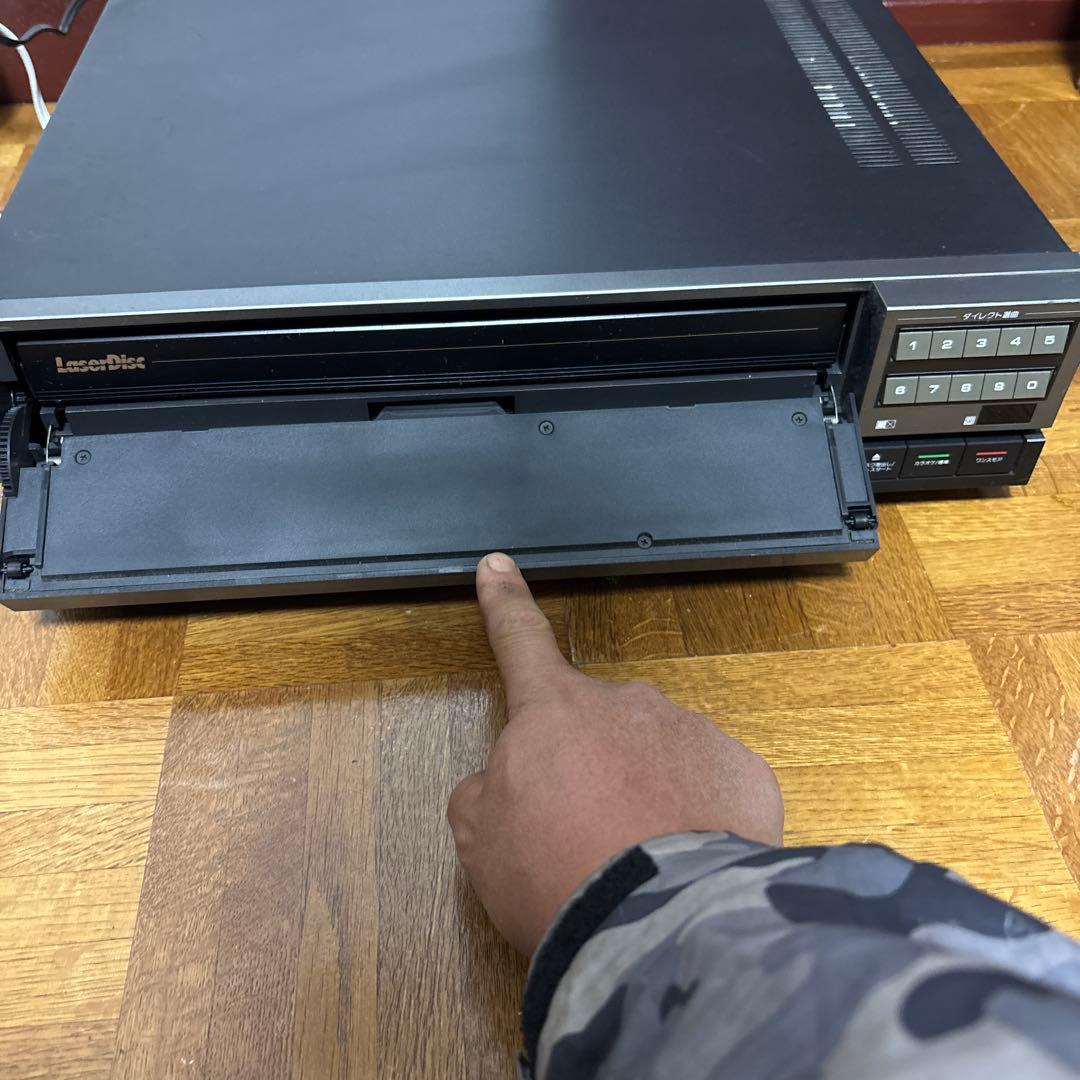 レーザーディスクプレイヤー LD-K5 パイオニア PIONEER 通電濟み！