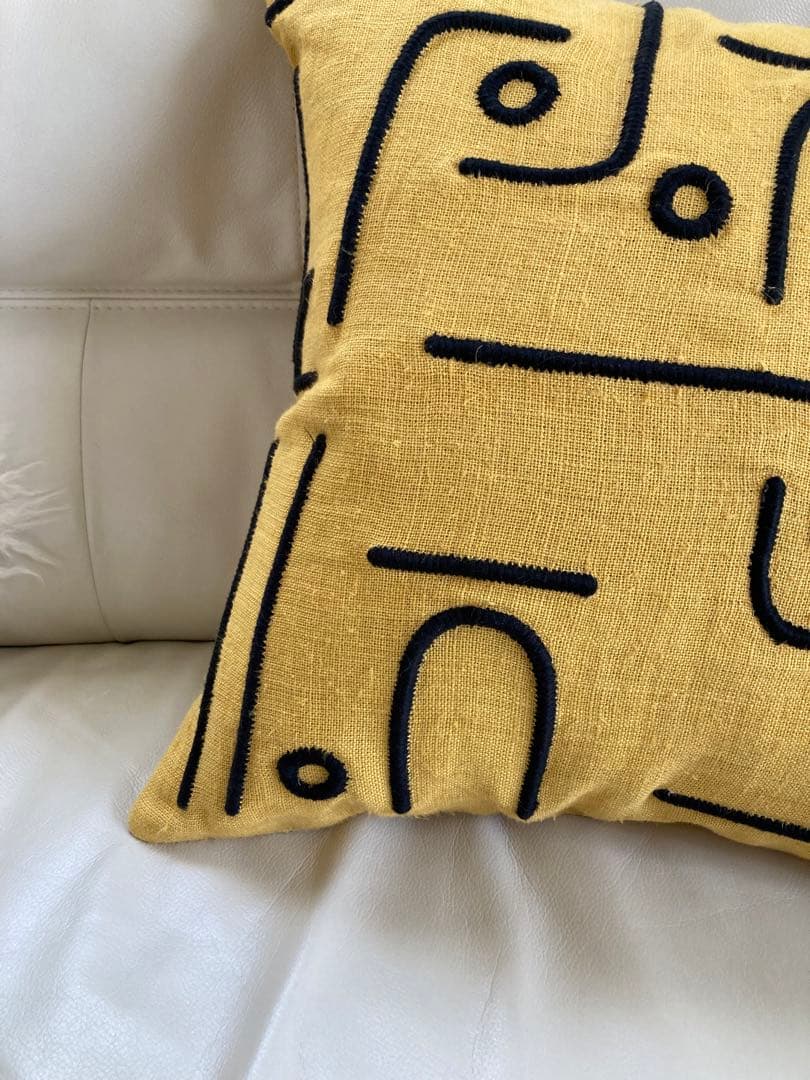 ◉conran shop クッションカバー　黄色　★素敵