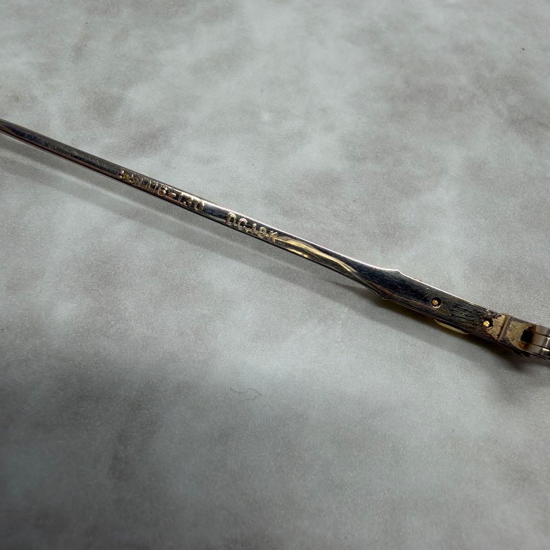 か*ギ様 LOUIS Century ルイスセンチュリー 18K 金 リムレスメ