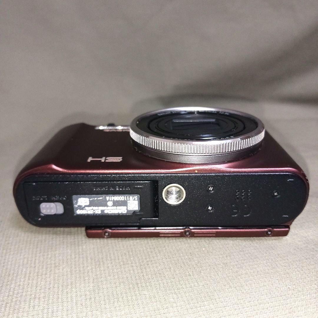 【美品】CASIO カシオ EX-ZR1300 ブラウン デジカメ EXILIM
