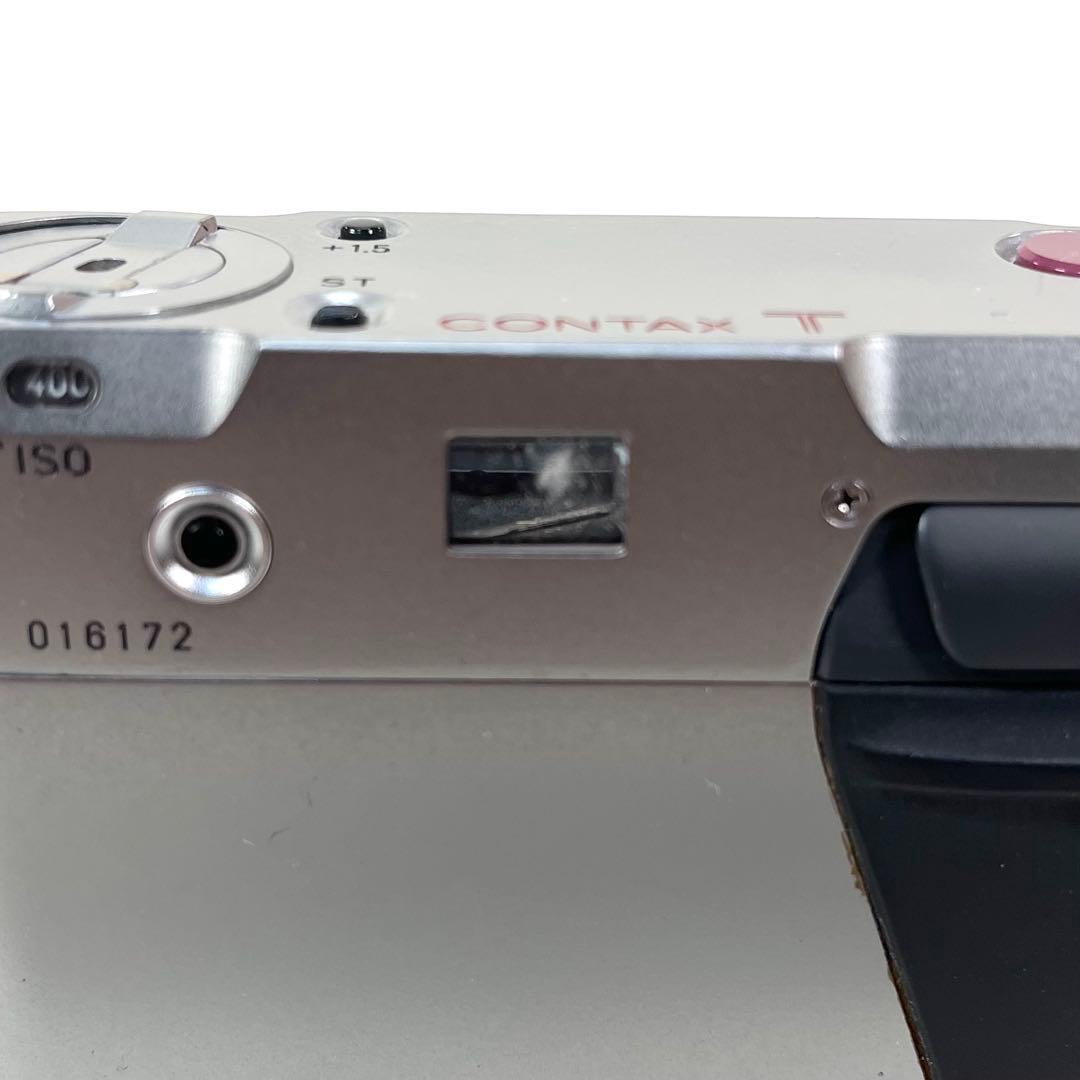 フィルムカメラ CONTAX T 初代 T14 フラッシュ 動作確認済み