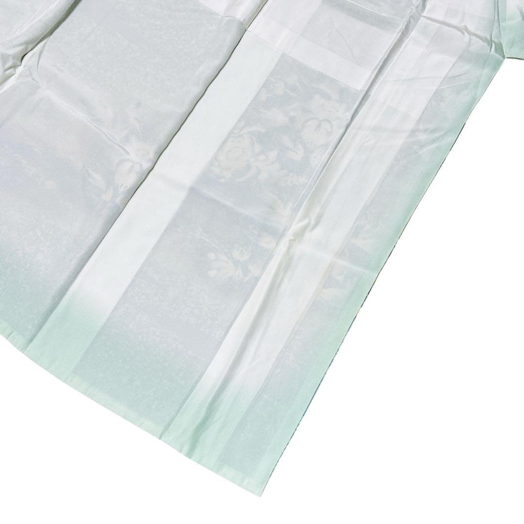 A130愛華 着物 訪問着　作者物　落款あり　辻ヶ花　正絹　美品