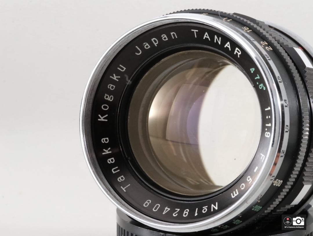 希少Tanaka kogaku Tanar 5ｃm F/1.9 Ｌ３９レンズ２