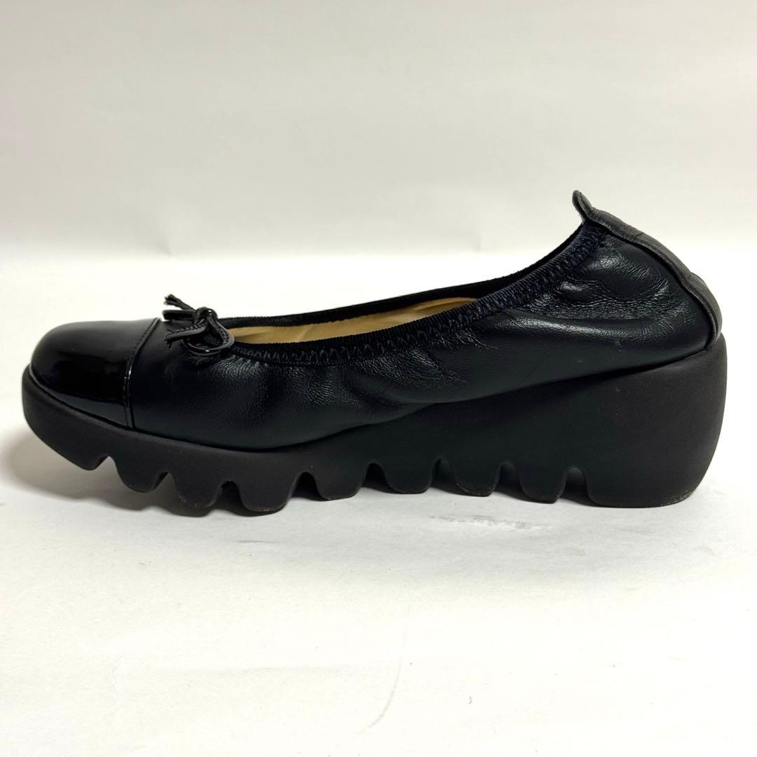 極美品✨　HILLS AVENUE ヒルズアヴェニュー　ウェーブソール バレエ