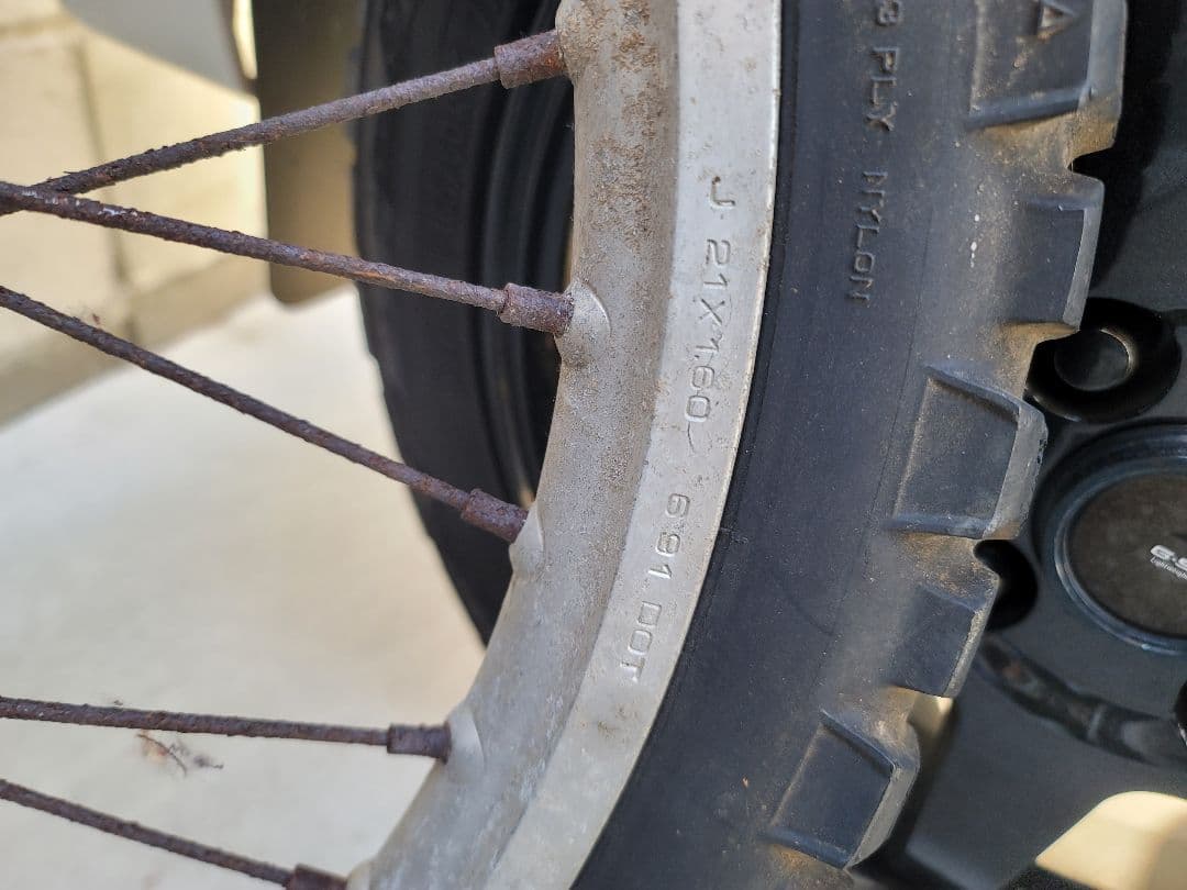 CRM250 MD24 前後ホイールセット