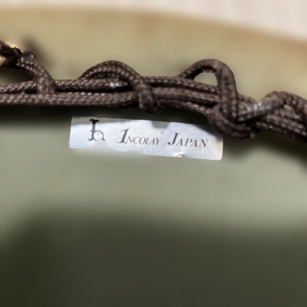 お宝　希少インコレイストーン彫刻 円形プレート　アンティーク値下げ可能