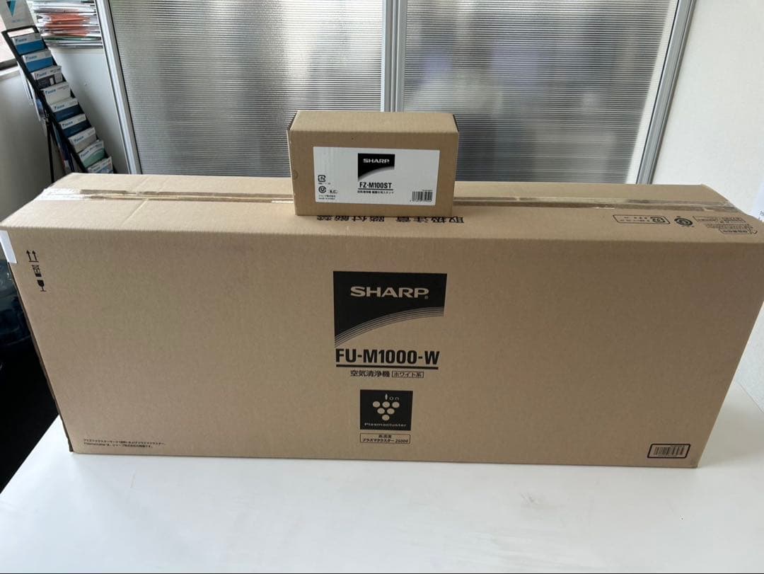 SHARP FU-M1000-W 空気清浄機スタンド付き