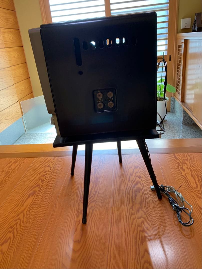 整備済み(地デジ対応) ナショナル ブラウン管テレビ 白黒テレビ 昭和レトロ