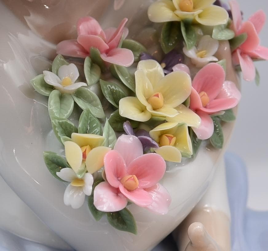 薫る花束　#5862　★リヤドロ　スペイン　光沢仕上げ　箱付き　ヴィンテージ