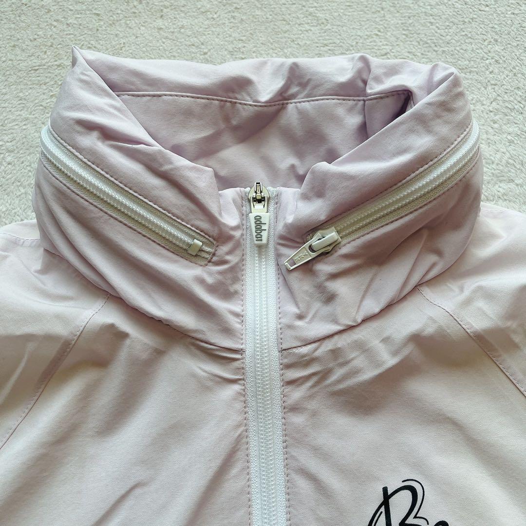未使用級　アダバット　レインウエア　パンツ　フード　半袖　長袖　収納　パープル