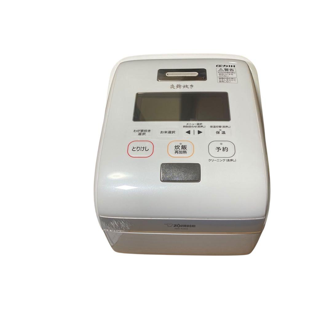 象印 炎舞炊き NW-KA10 圧力IH炊飯ジャー 5.5合炊き 2018年製