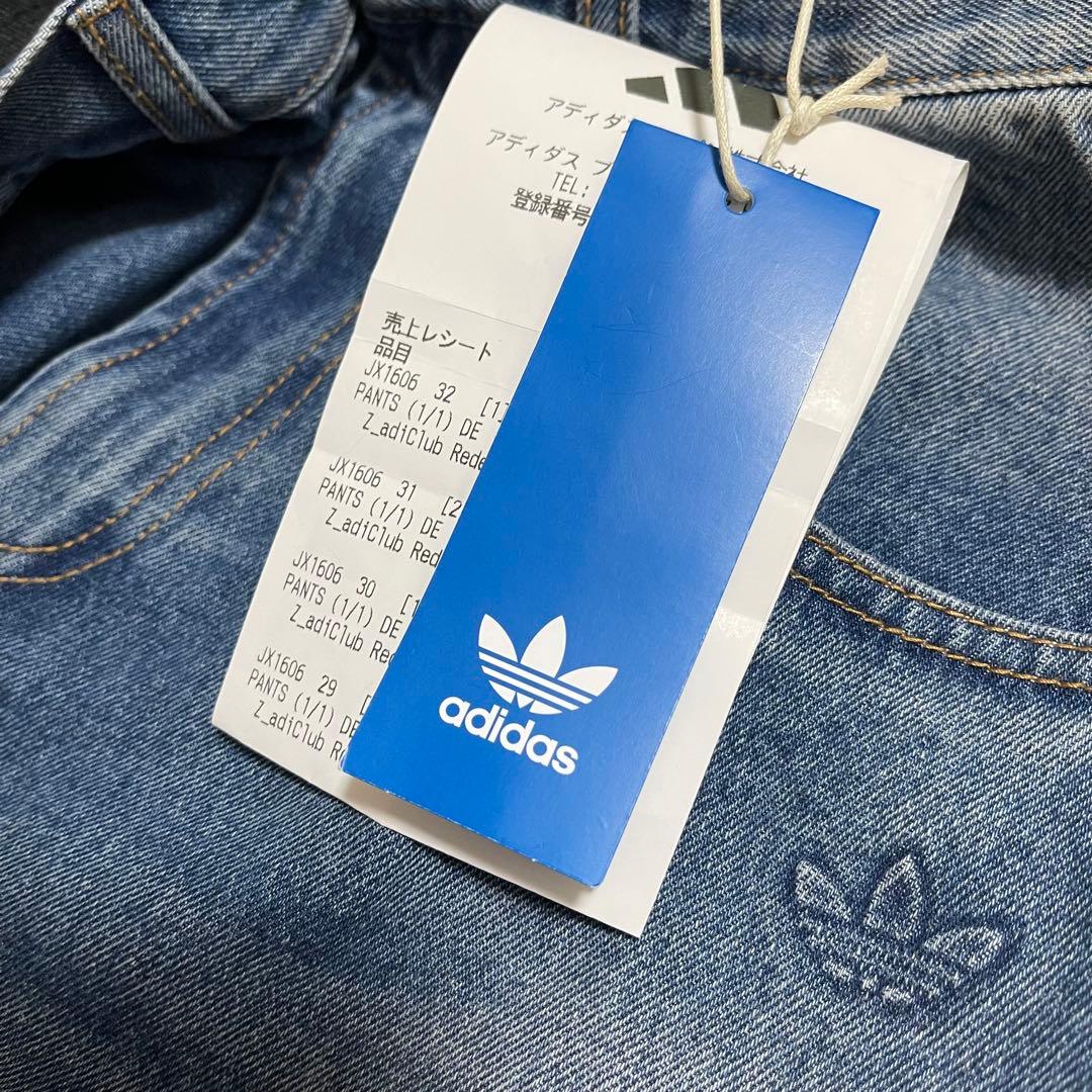 32新品】Adileniumシーズン3 ルーズフィット デニムパンツ インディゴ