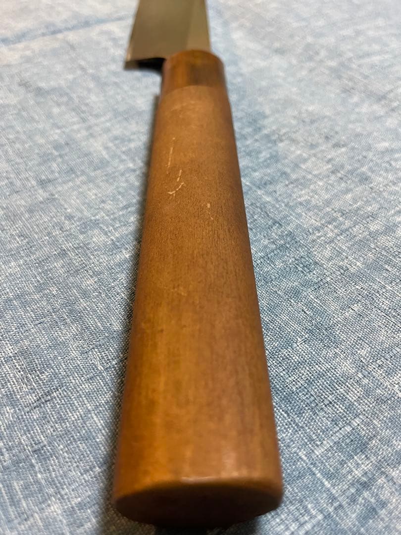 堺　泉州源菊虎　極上本鍛錬　水牛柄　尺　柳刃包丁　28センチ　ヴィンテージ