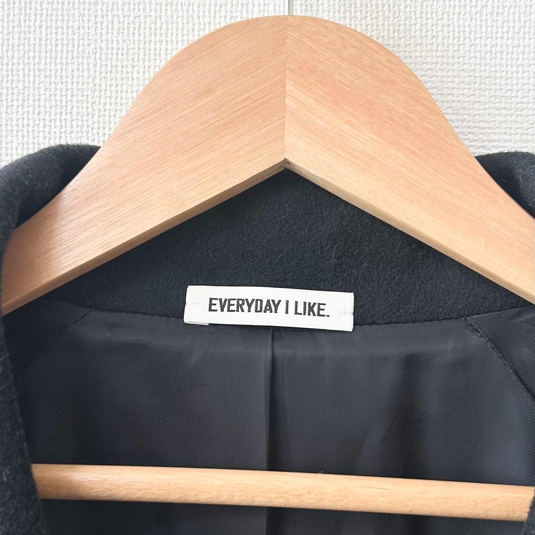 ドゥーズィエムクラス　ShortDouble コート　ブラック