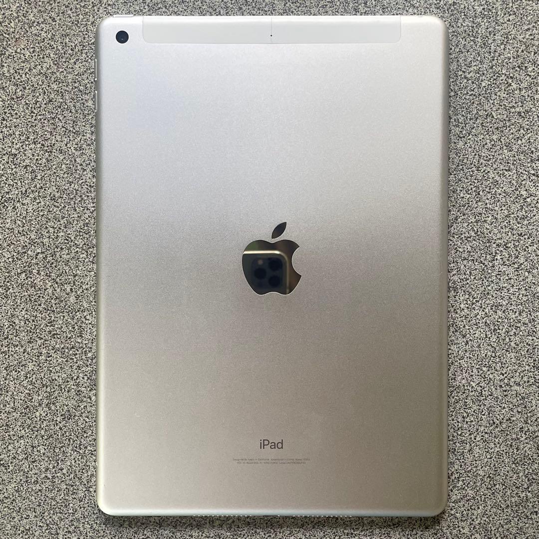 送料無料　F4 iPad 第6世代 シルバー 32GB Wi-Fi+cell