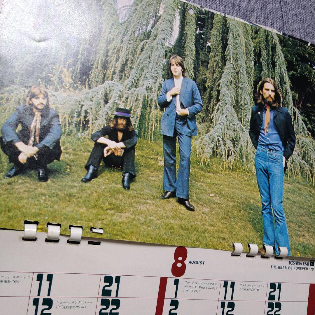 j*6様 レア！！ビートルズ レコードの帯、非売品ブック、コースター、カレンダー