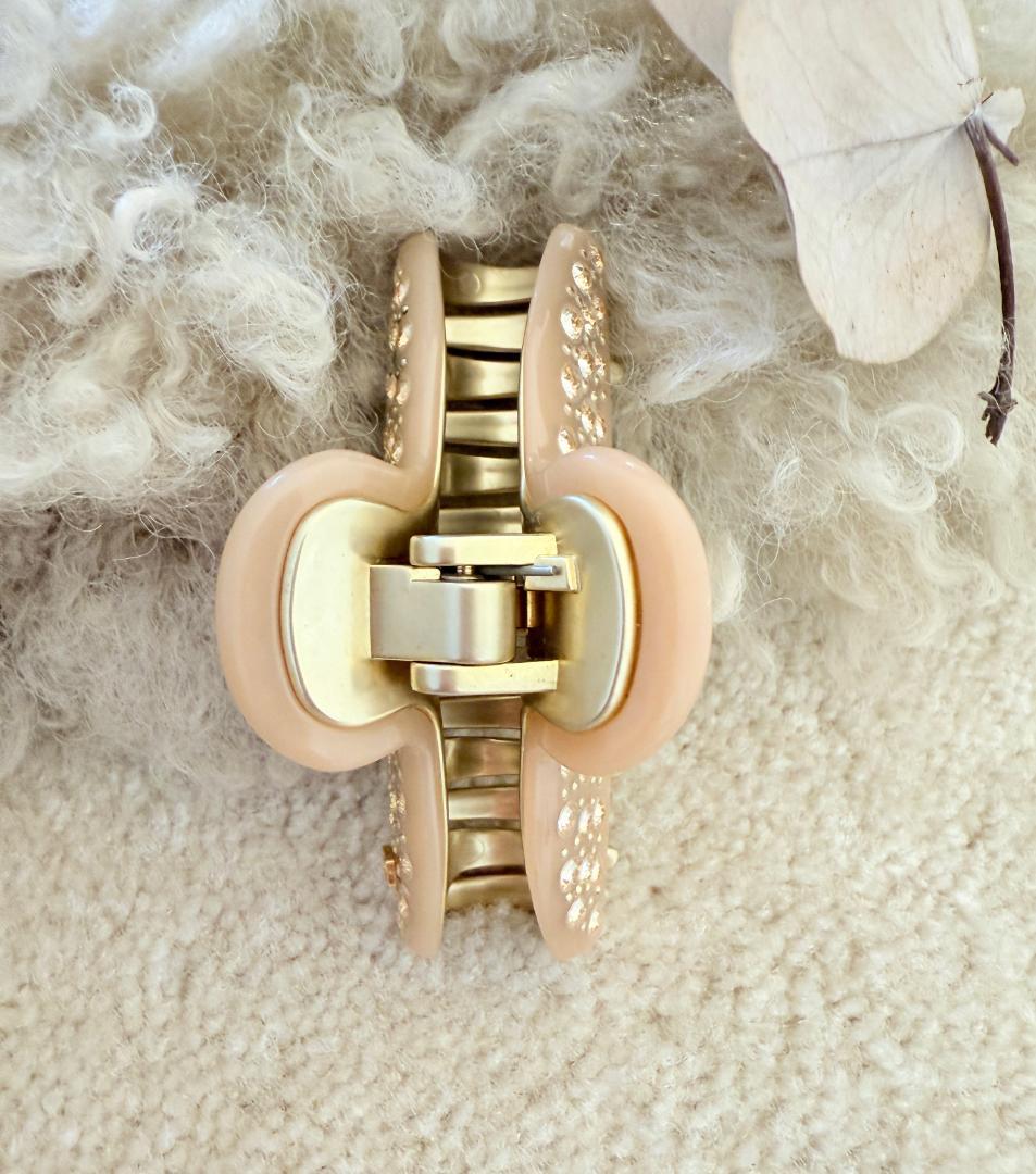 アレクサンドル ドゥ パリ ヘアクリップ ヴァンドーム　ラインストーン