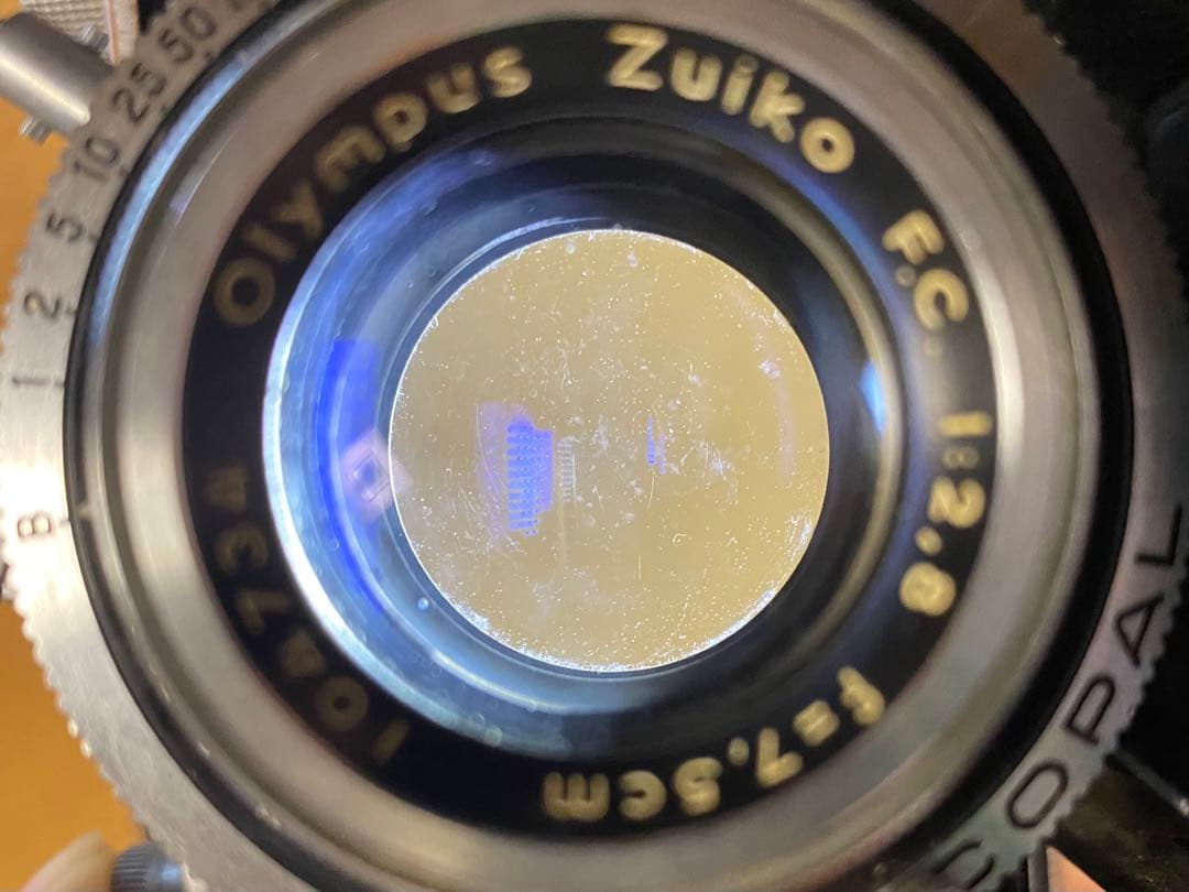 Olympus six 大口径f2.8搭載モデル　中判 蛇腹カメラ