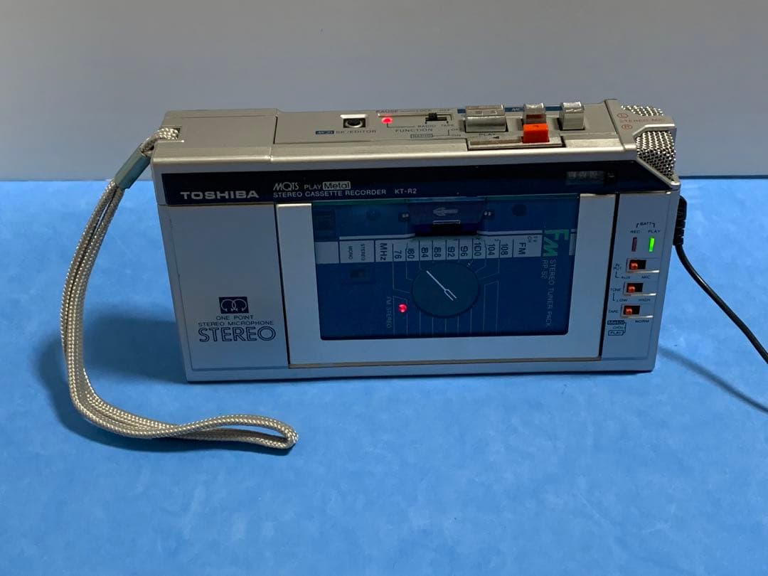TOSHIBA 東芝 KT-R2　カセットレコーダー