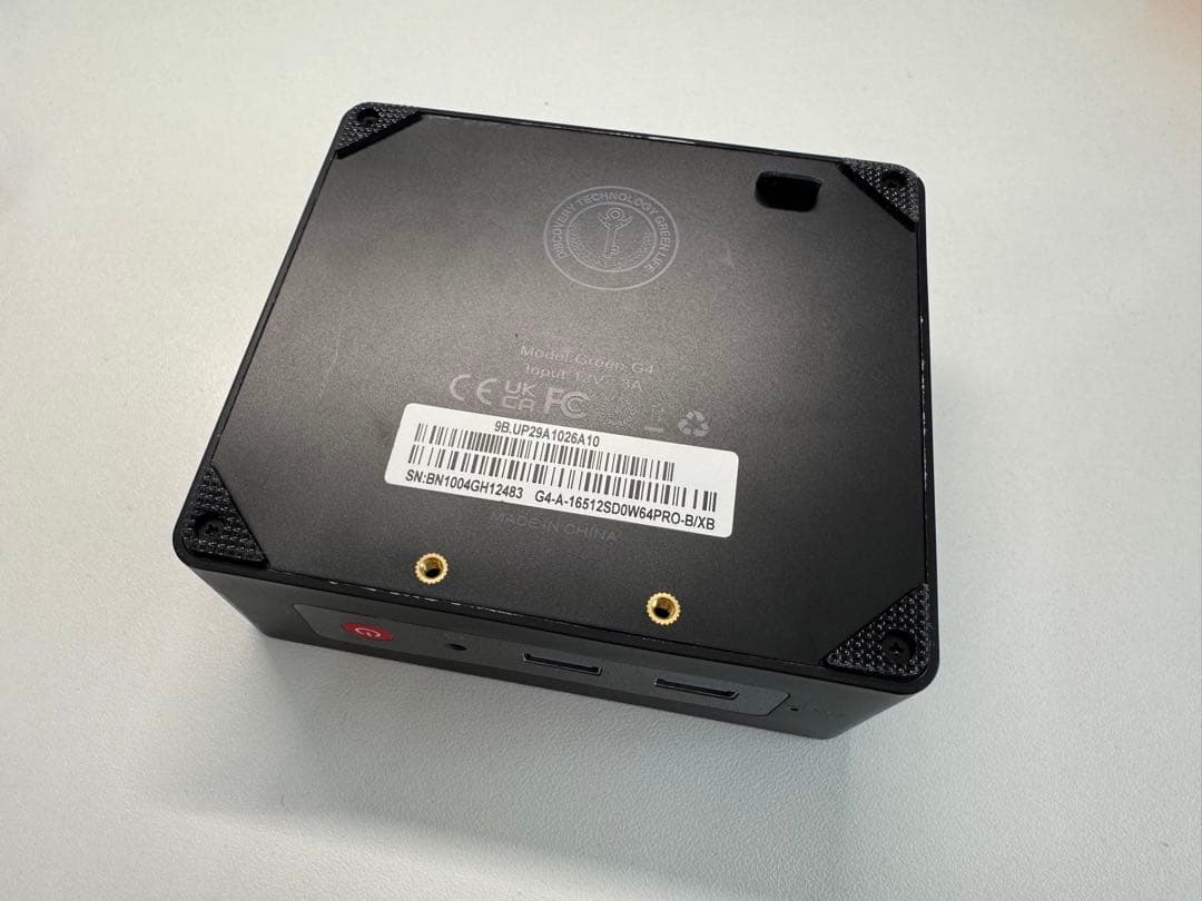 ミニPC TRIGKEY G4 N100 Win11pro MEM16G SSD500G