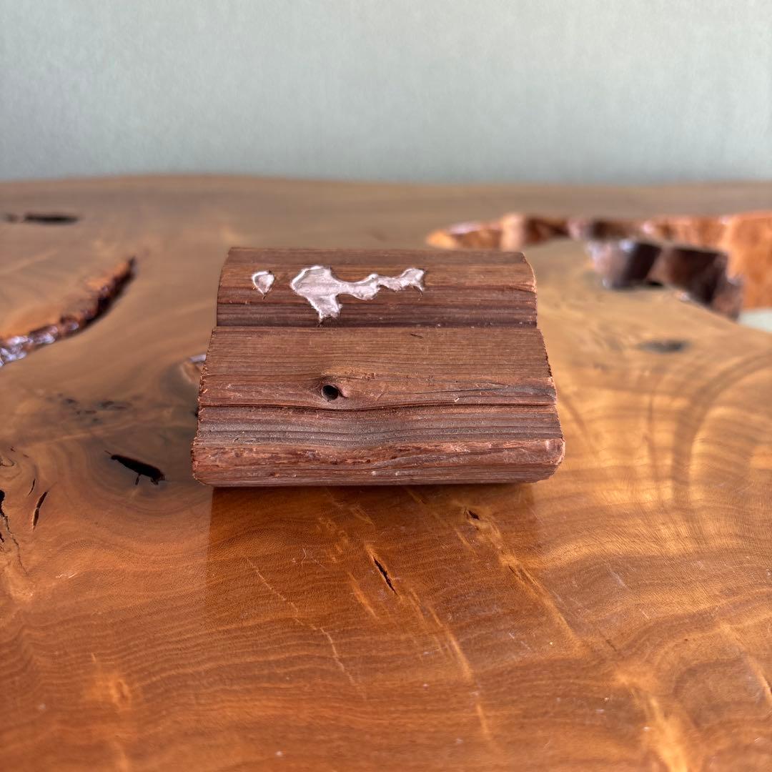 【法隆寺の古材】二月庵 香仙造 香合 茶道具 共箱