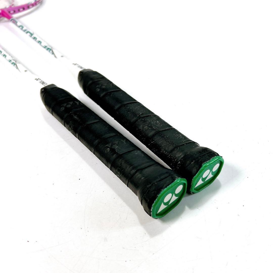 【２本セット】YONEX バドミントン ラケット NANORAY 30 ピンク