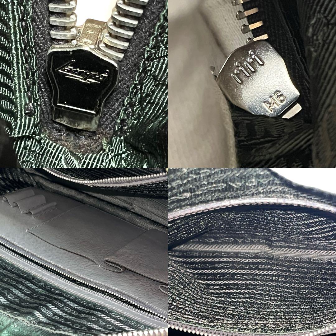 PRADA プラダ ブリーフケース ビジネスバッグ サフィアーノ レザー グレー