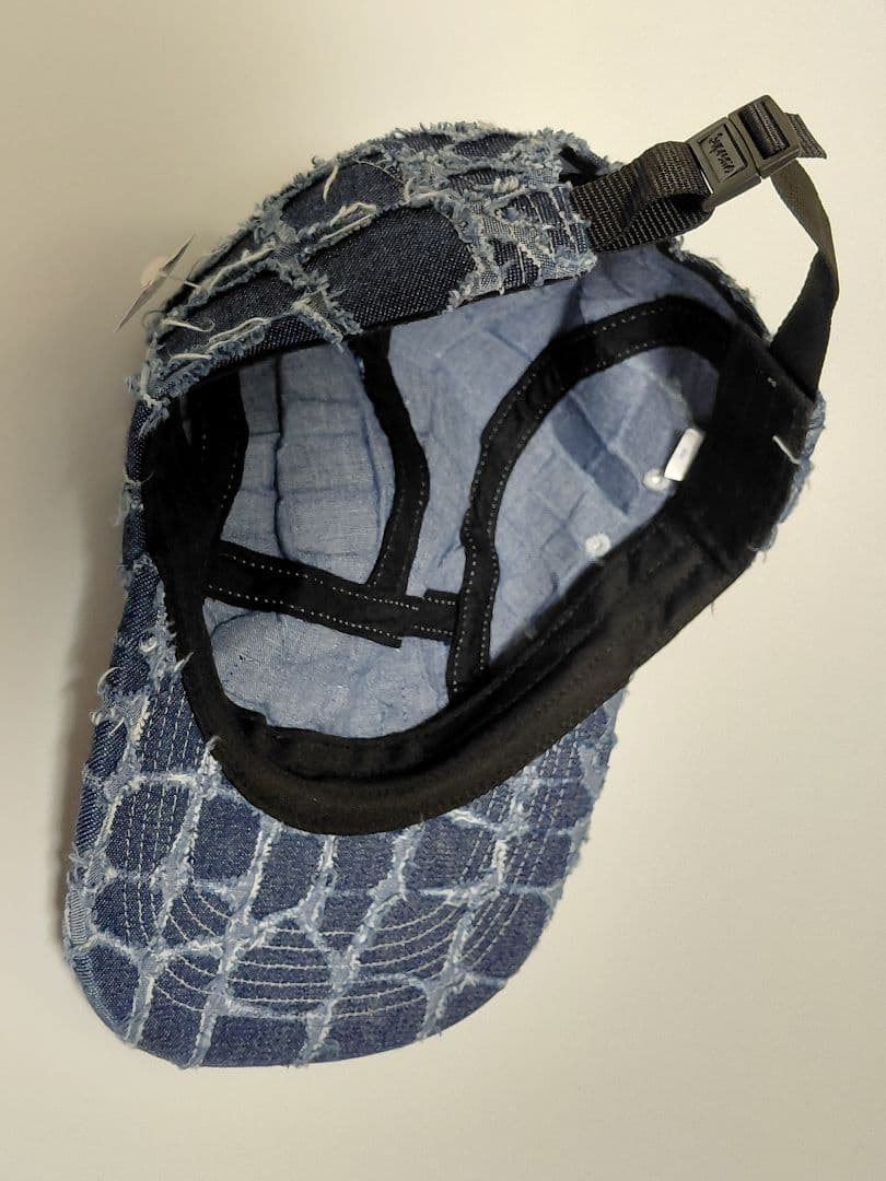 極美品　Supreme　Croc　Denim　Camp　Cap　\"Indigo\"