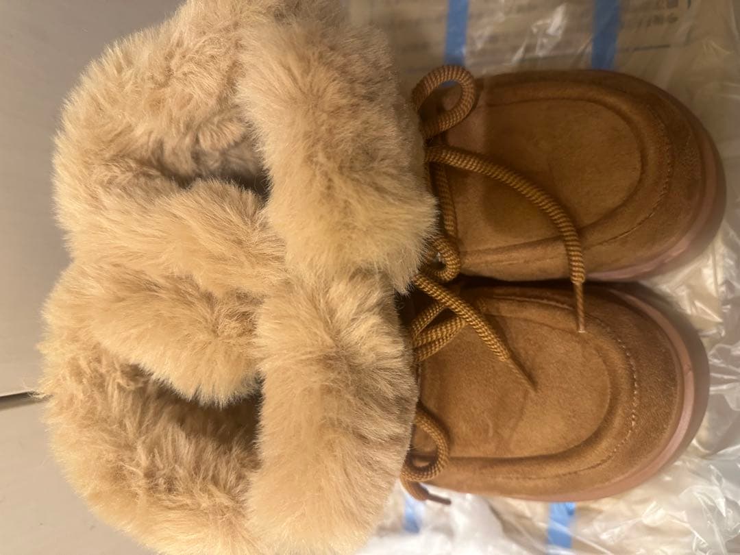 ロデオ フェイクムートンショートブーツ