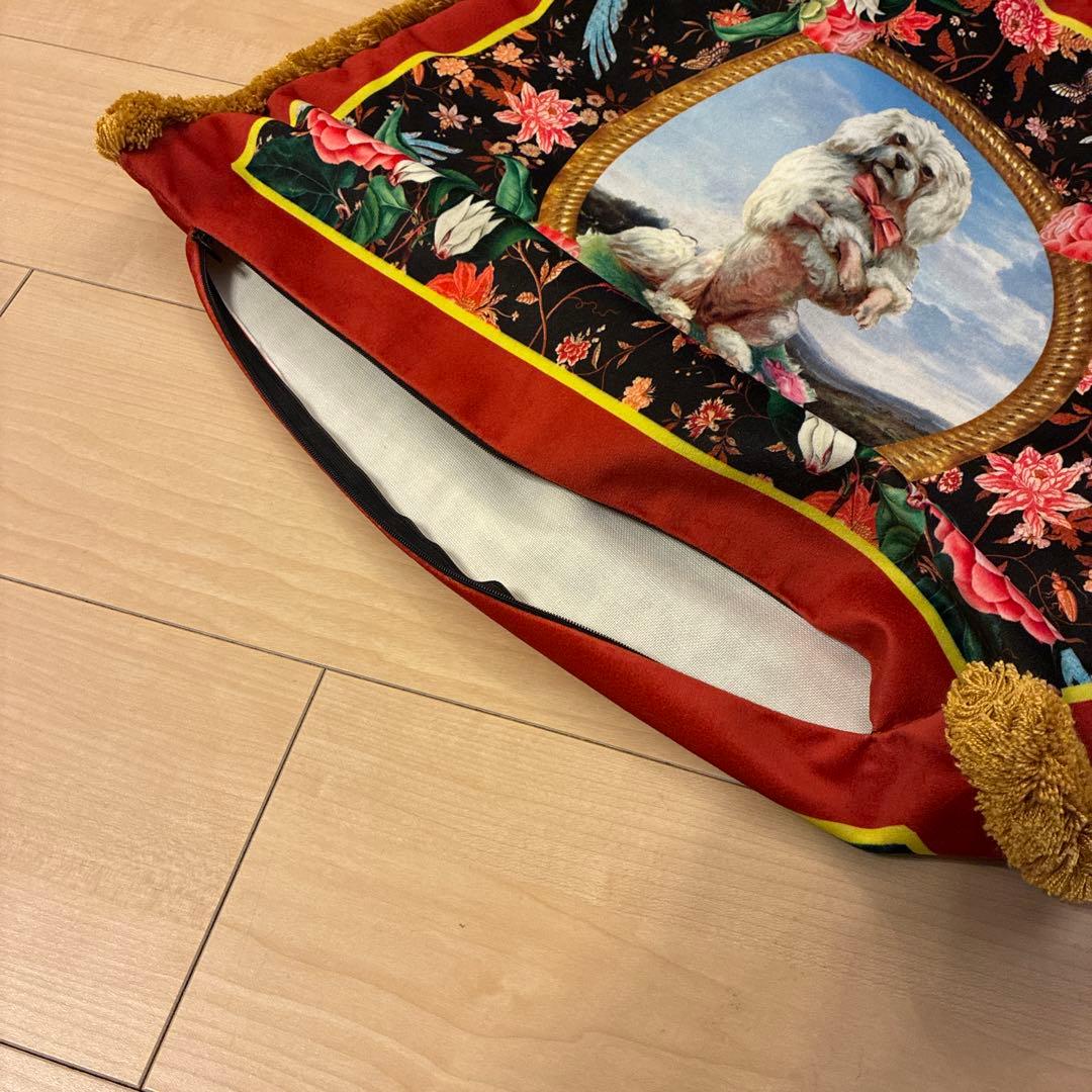 H.P.France ムシュキン　クッションカバー　50×50