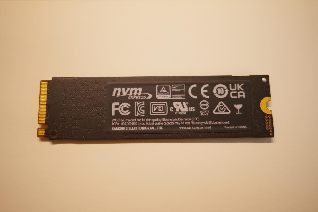内蔵型SSD Samsung 970 EVO Plus 1TB PCIe M.2 SSD