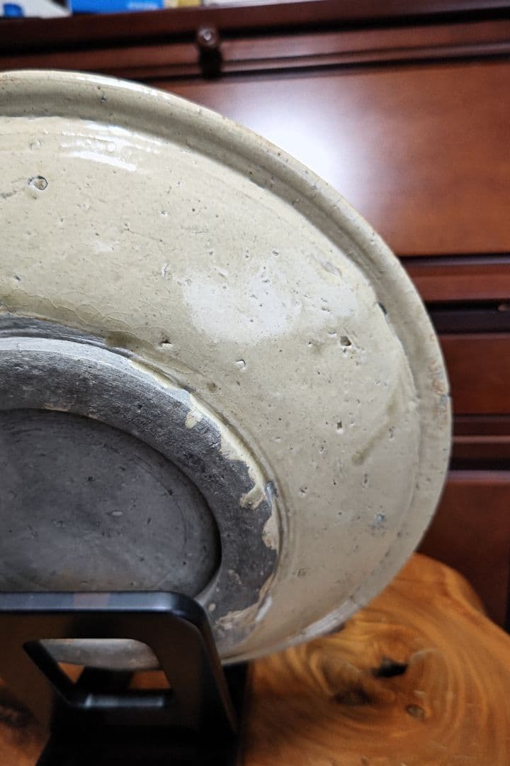 古瀬戸　石皿　37.5cm