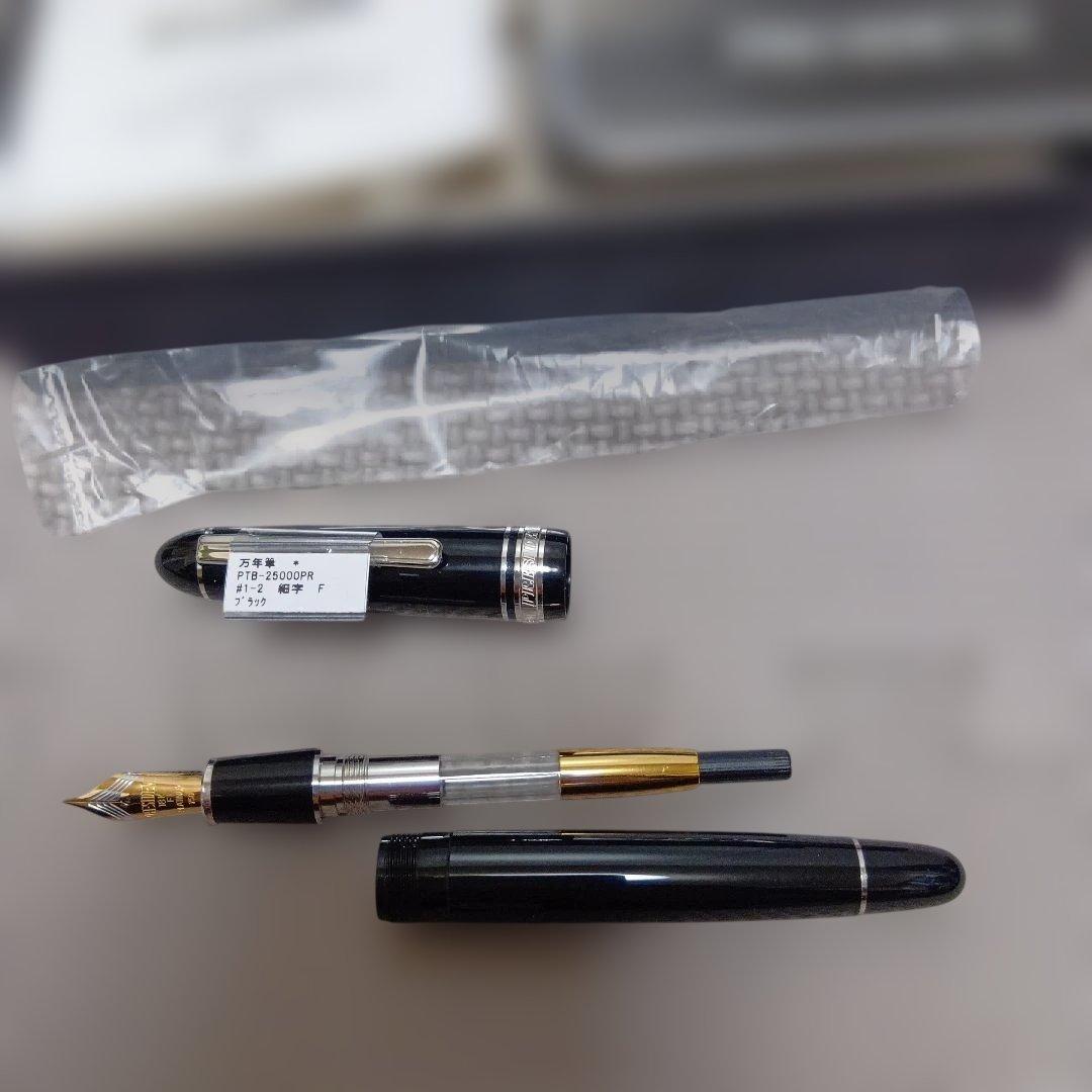 PLATINUM PRESIDENT 万年筆 黒