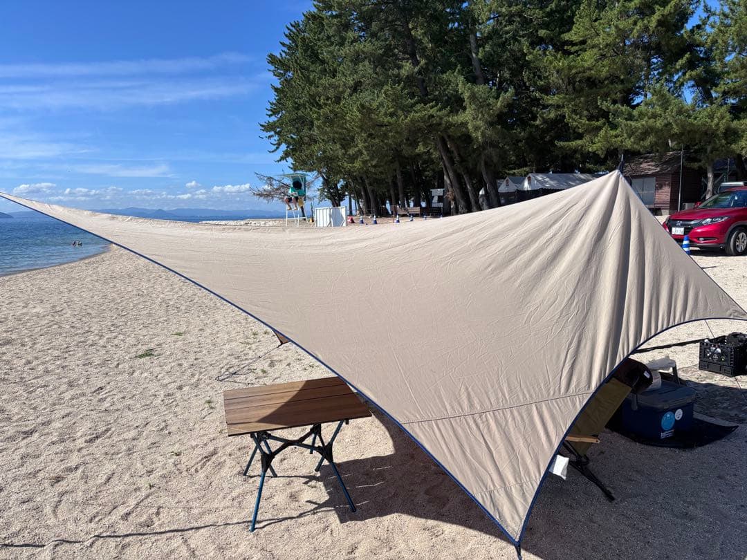 【良品】テンマクデザイン　ムササビウィング13ft.TC ブルーライン