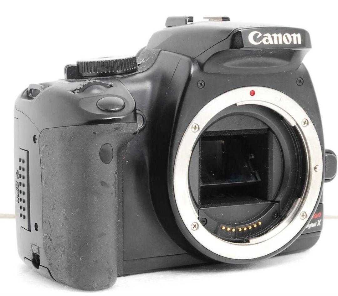 CANON　EOS　KissX 初心者　おまけ超望遠レンズ　一眼レフ　キャノン