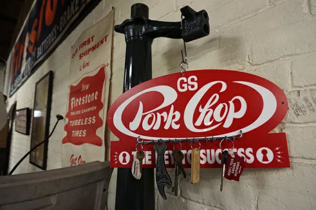 【完売品】PORKCHOP GARAGE SUPPLY P-Key hook