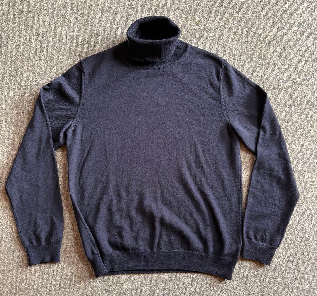 ZANONE ザノーネ12G ハイゲージ タートルネックニット48