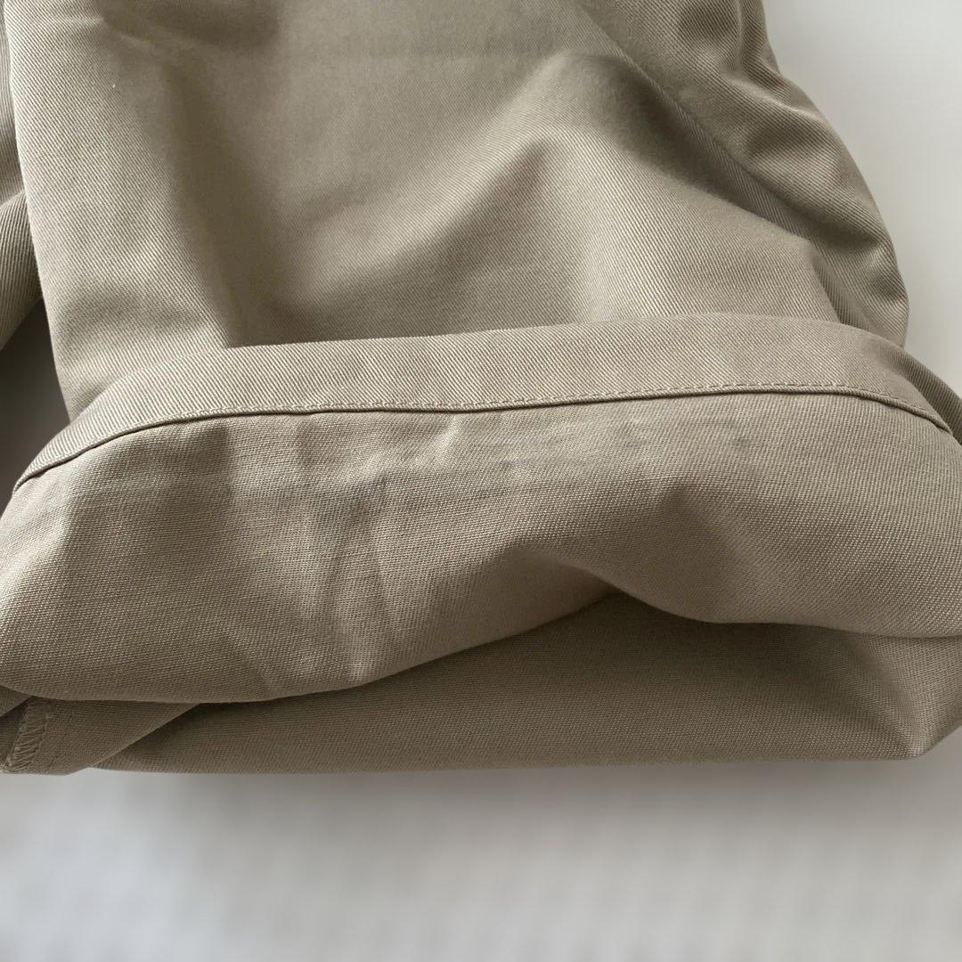 ok.soon ×dickies wide chino pants ベージュ