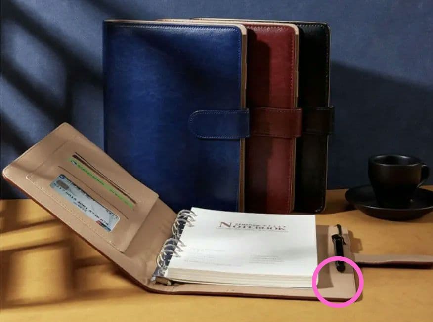 8/28*20 ペンペン A5 バインダー マルチケース ミナペルホネン