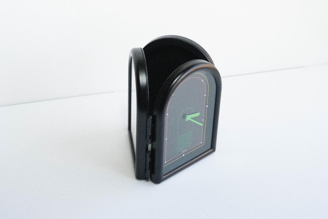 置き時計　写真立て　ポストモダン　ミッドセンチュリー　スペースエイジ