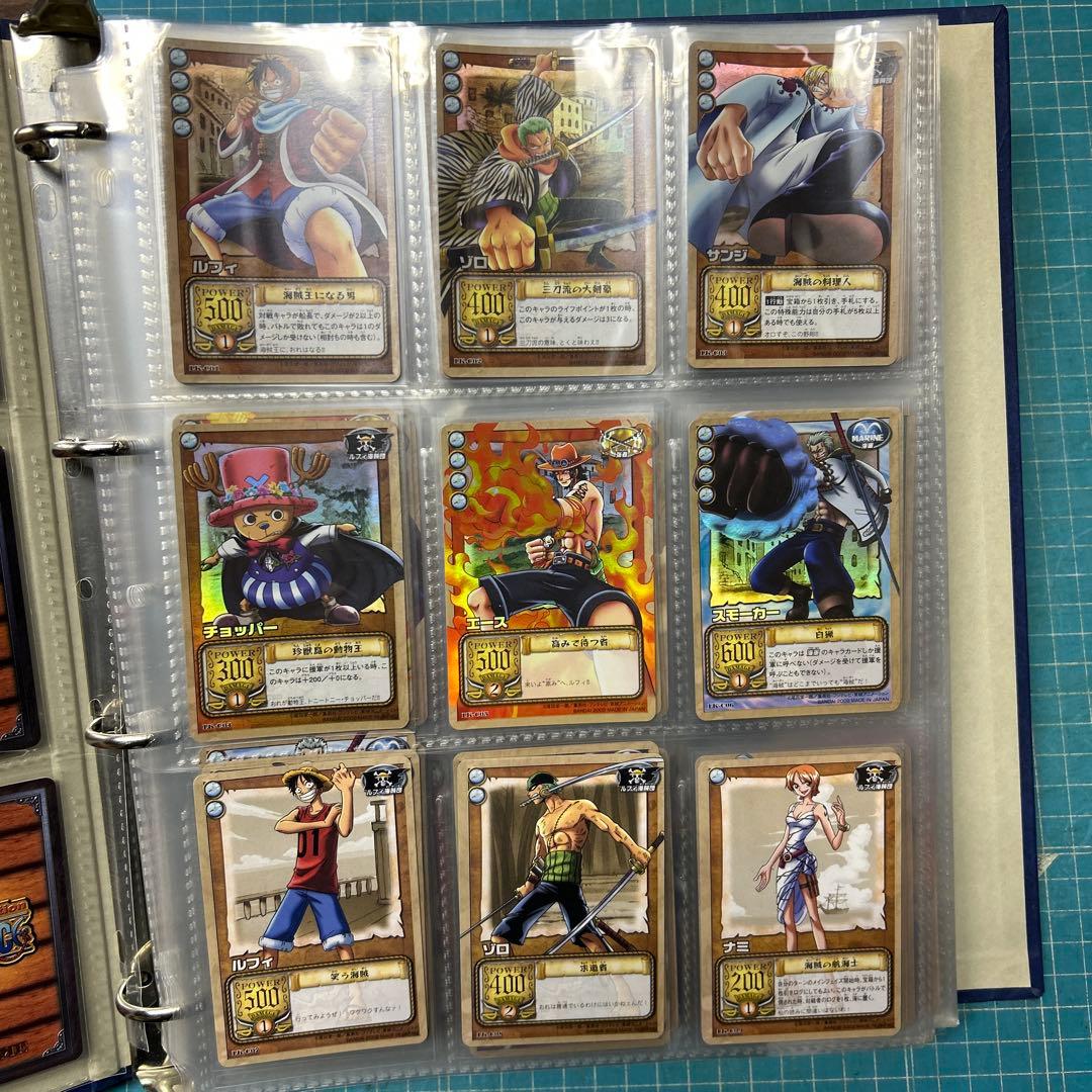 n*す様 カードダスマスターズ　バインダーつき　ワンピースカードゲーム　当時物