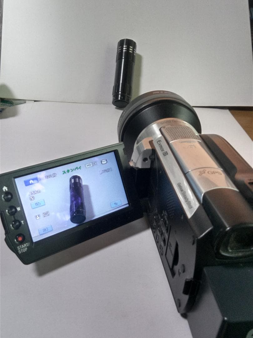 ソニー デジタルビデオカメラ HDR-XR500V SONY 　ワイコン付属